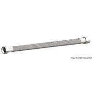 Tubo con treccia Inox per collegamenti scaldabagni 