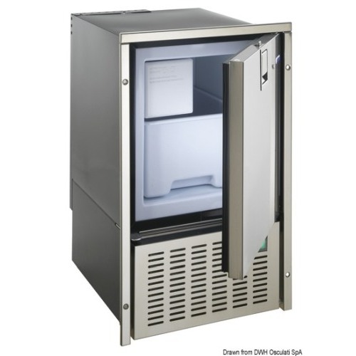 Fabbricatore di ghiaccio White Ice inox ISOTHERM by Indel Webasto Marine