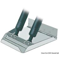 Coppia flap serie HS per scafi oltre 40 nodi