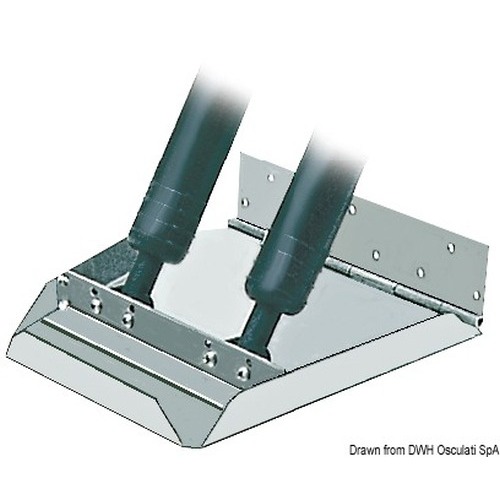 Coppia flap serie HS per scafi oltre 40 nodi