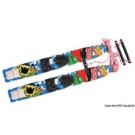 Sci nautici AIRHEAD Monsta Splash Trainer Skis in legno trattato