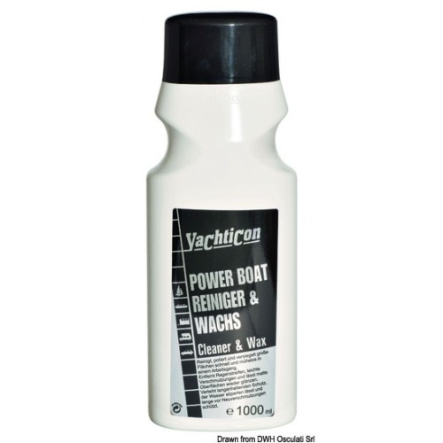 Pulitore lucidante protettivo YACHTICON Power Boat Cleaner e Wax