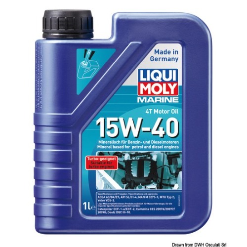 Marine 4T Motor Oil 15W-40