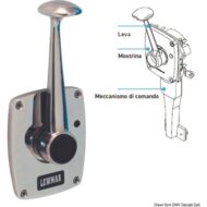 Kit controllo motore LEWMAR a leva singola