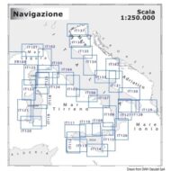 Cartografia costiera 1:250.000 NAVIMAP media navigazione